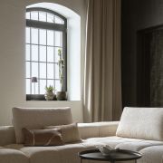Sofa modułowa Lanube Simone 1 + 2 pufy Greta 3